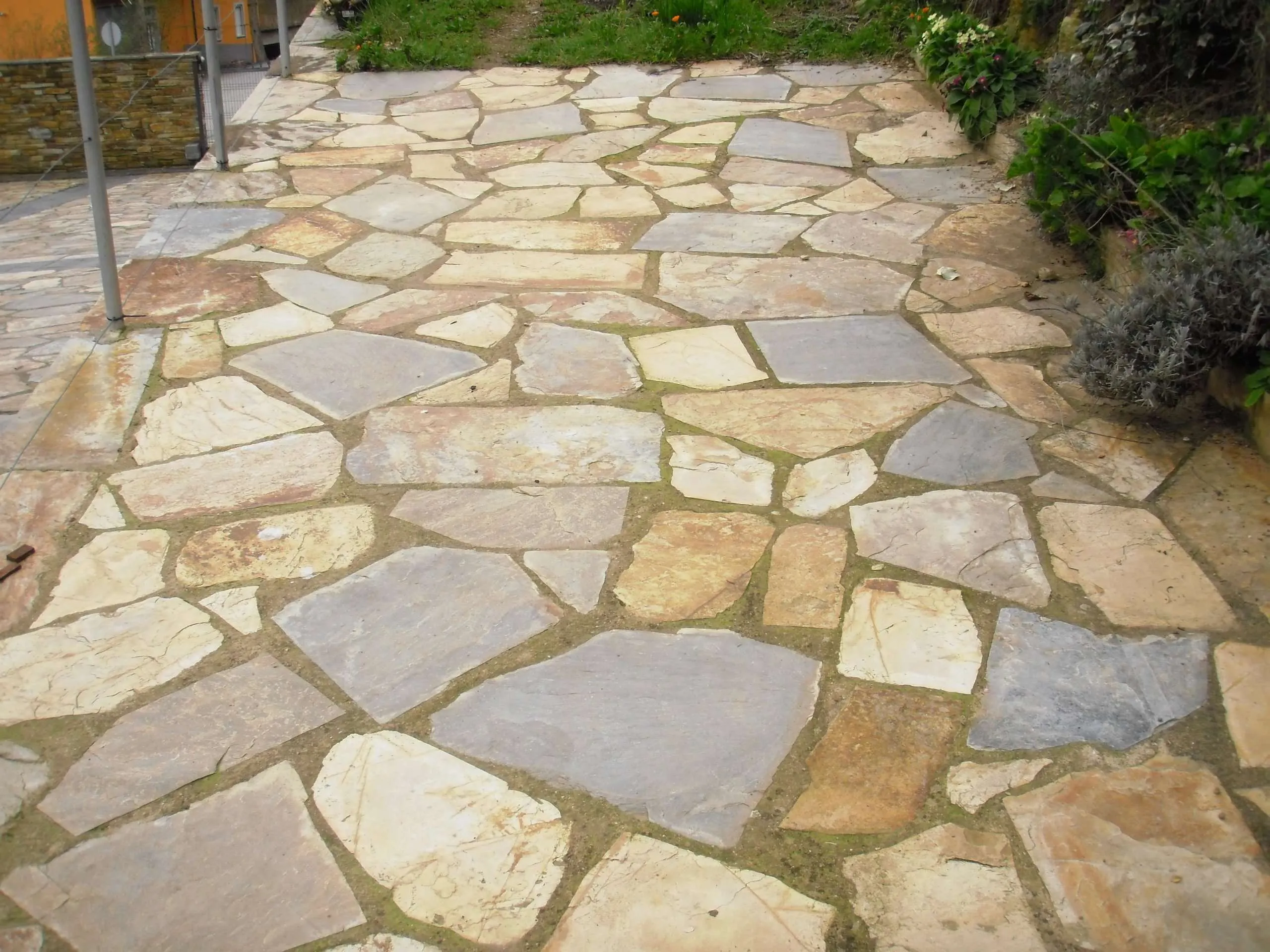 Suelo de planchon Cuarcita