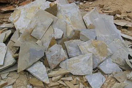 Laja en bruto cuarcita gris 4